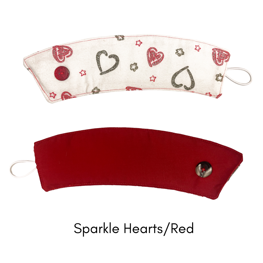 Reusable Beverage Sleeves - Valentine Themed - Image 3