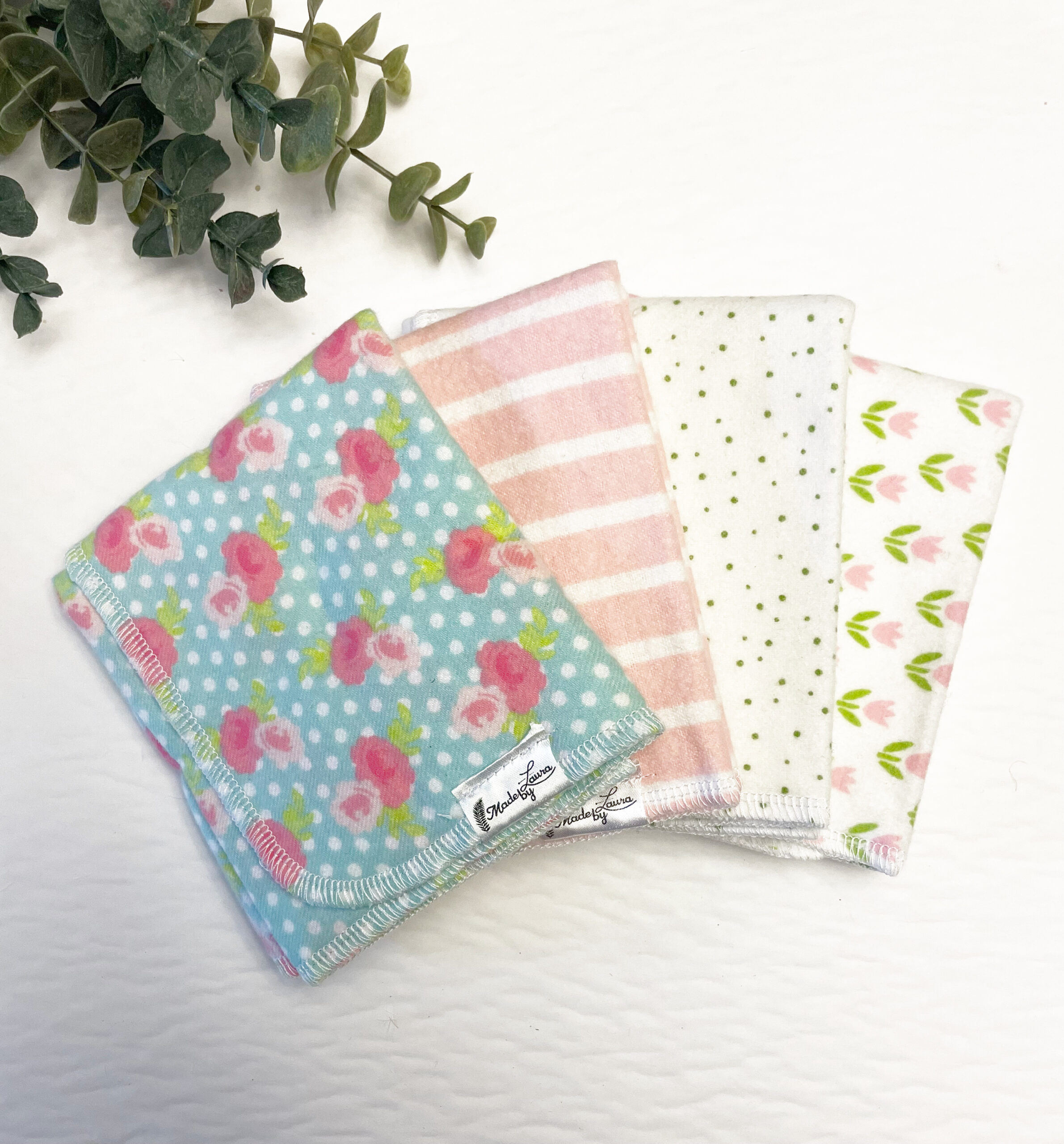 Reusable Paper Towels - Spring Floral 4 Pack